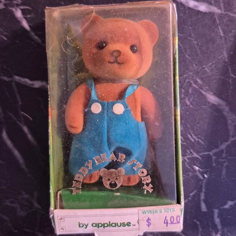 1986 Vintage. Henry from ,"The Teddy Bear Story". In Box.